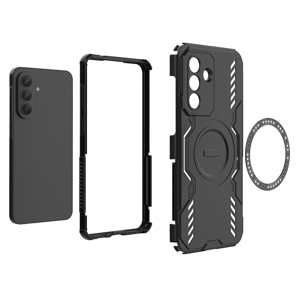 Θήκη MagSafe για Samsung Galaxy A57 5G, Techsuit, ArmorMag, Μπλε
