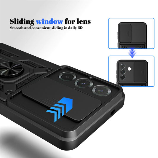 Θήκη για Samsung Galaxy A57 5G, Techsuit, CamShield, Χρυσή