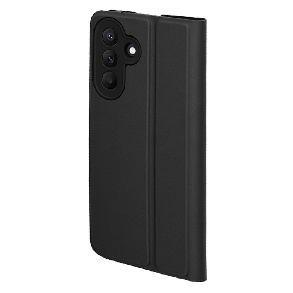 Case for Samsung Galaxy A57 5G, Techsuit, Magskin Book, Black
