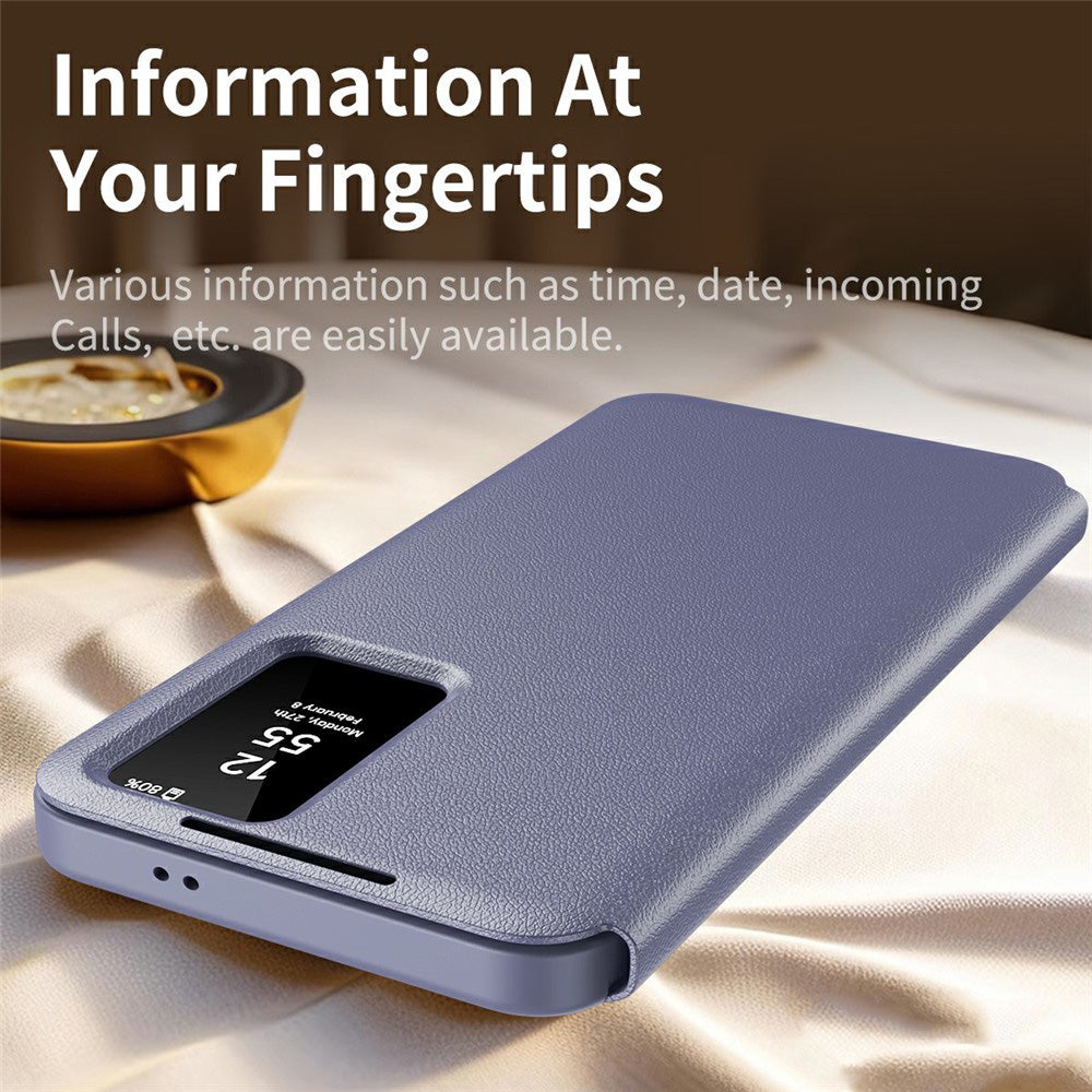 Θήκη για Samsung Galaxy A57 5G, Techsuit, SmartView, Μωβ