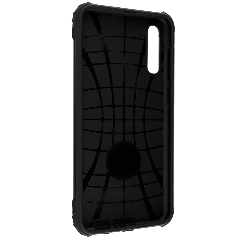 Θήκη για Samsung Galaxy A70s A707 / A70 A705, Techsuit, Hybrid Armor, Μαύρο