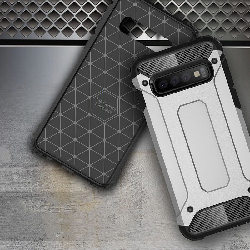 Θήκη για Samsung Galaxy S10 G973, Techsuit, Hybrid Armor, Μαύρη