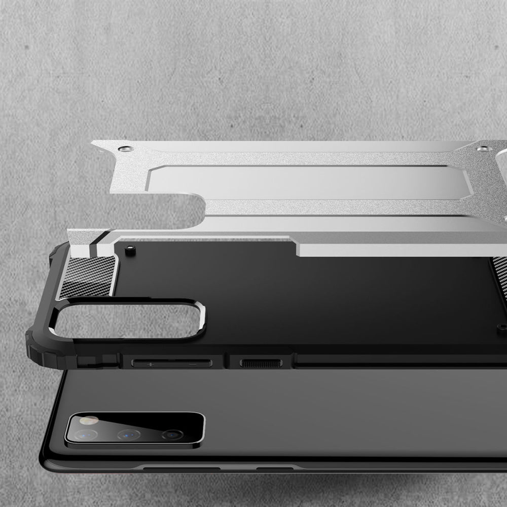 Θήκη για Samsung Galaxy S20 FE 2022 G781 / S20 FE 5G G781 / S20 FE G780, Techsuit, Hybrid Armor, Μαύρη