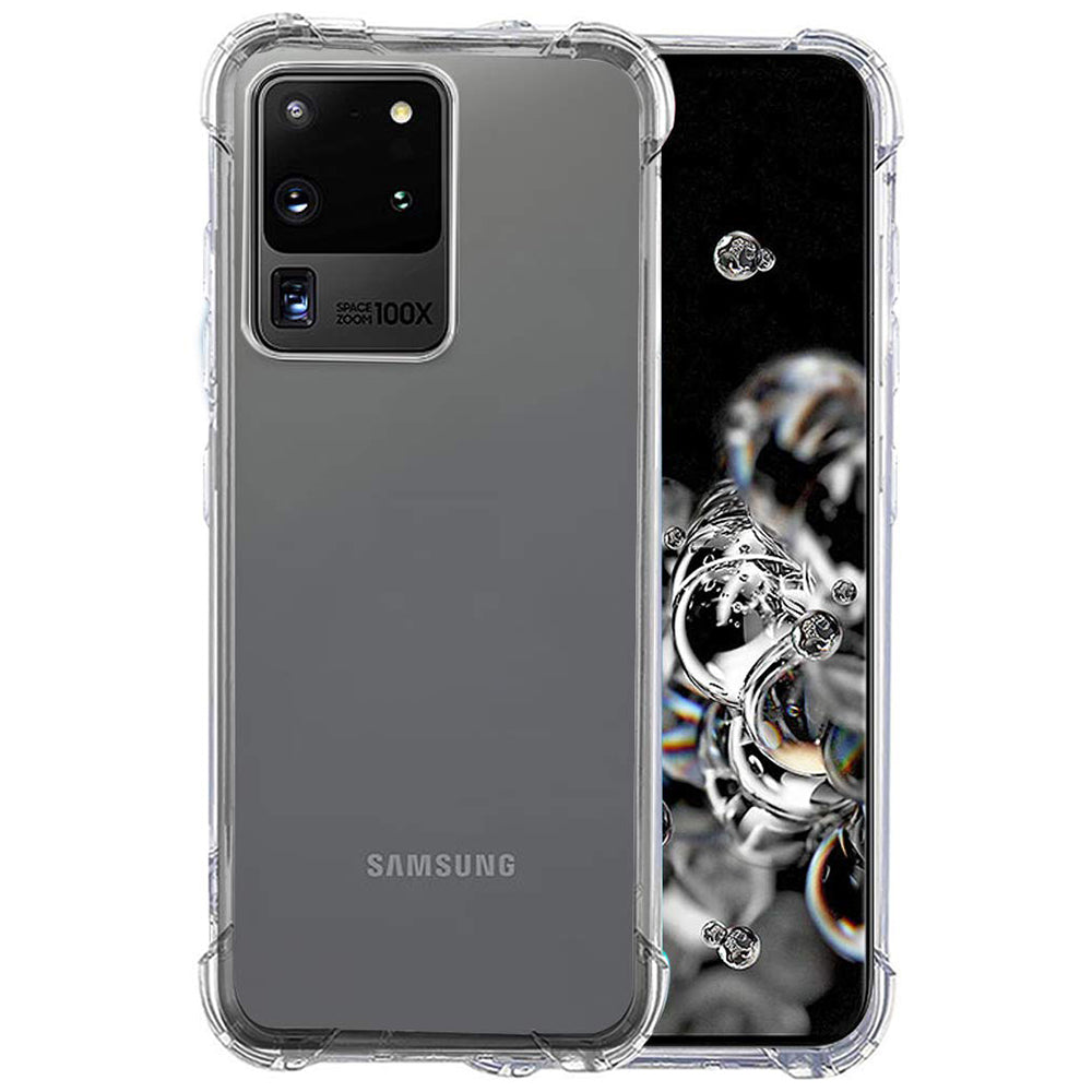 Θήκη για Samsung Galaxy S20 Ultra 5G G988 / S20 Ultra G988, Techsuit, Ανθεκτική σε Κρούσεις Διαφανής, Διαφάνεια