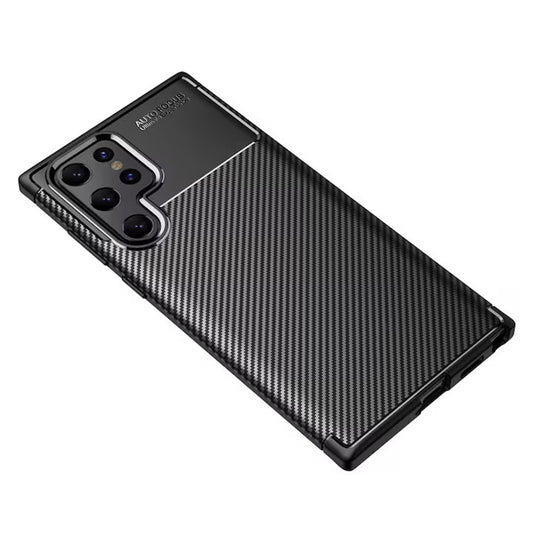 Θήκη για Samsung Galaxy S22 Ultra 5G S908, Techsuit, CarbonFiber, Μαύρη