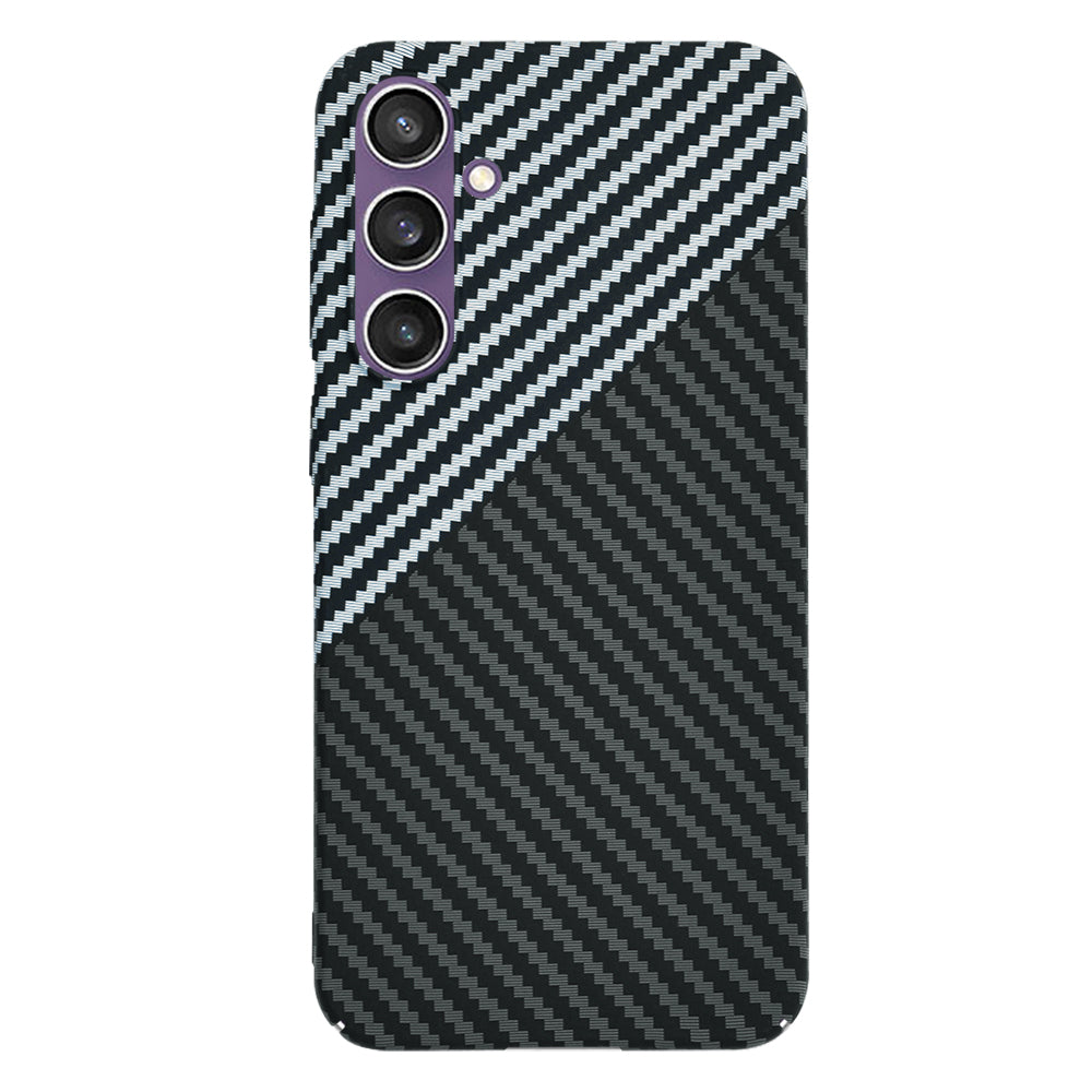Θήκη για Samsung Galaxy S23 FE S711, Techsuit, Carbonite FiberShell, Μαύρο Γκρι