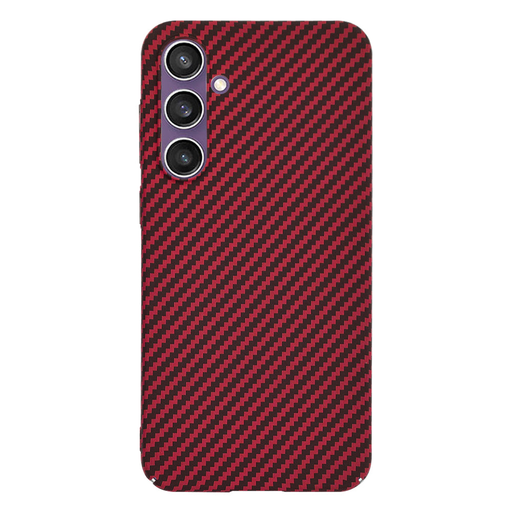 Θήκη για Samsung Galaxy S23 FE S711, Techsuit, Carbonite FiberShell, Κόκκινο