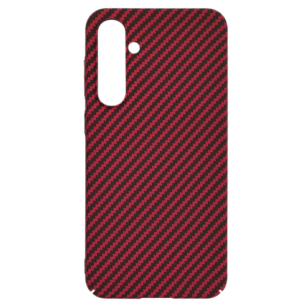 Θήκη για Samsung Galaxy S23 FE S711, Techsuit, Carbonite FiberShell, Κόκκινο