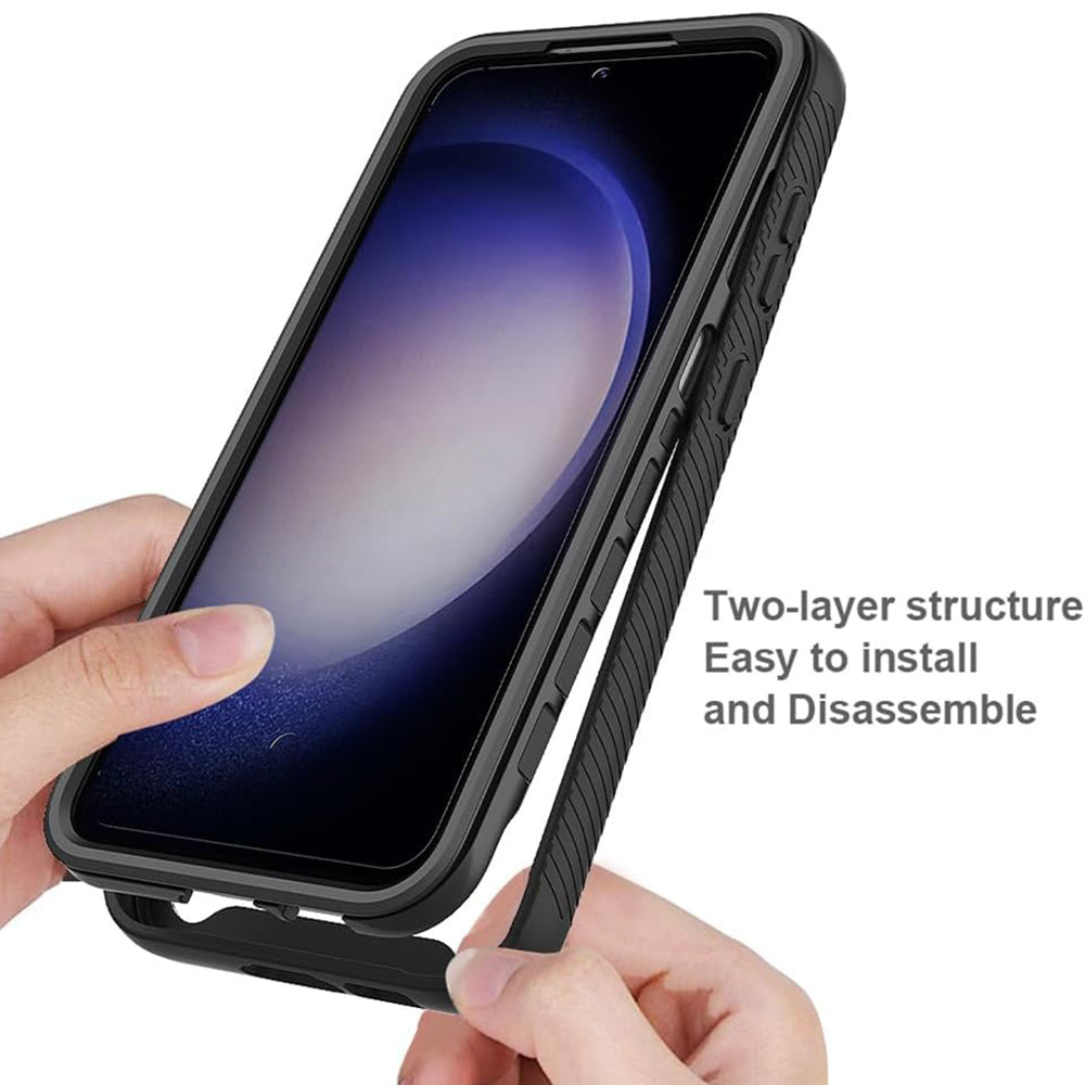 Θήκη για Samsung Galaxy S23 FE S711, Techsuit, Defense360 Pro, Μαύρη