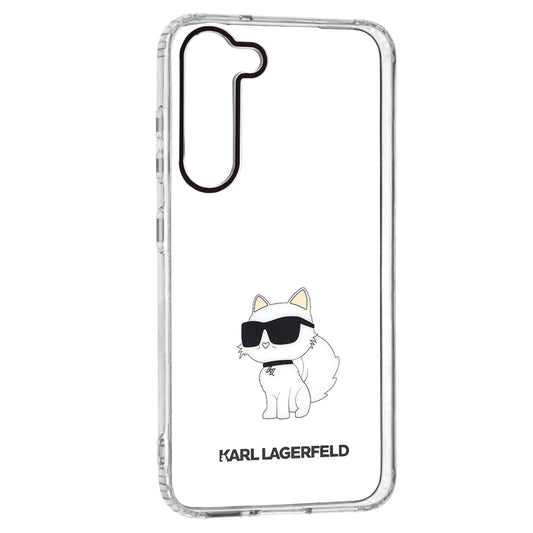 Θήκη για Samsung Galaxy S23+ S916, Karl Lagerfeld, Ikonik Choupette, Διάφανη