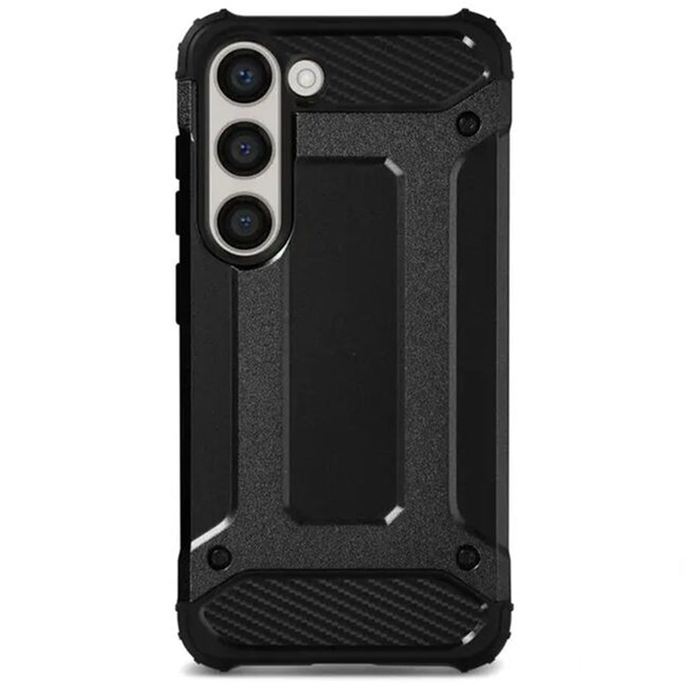 Θήκη για Samsung Galaxy S24 FE S721, Techsuit, Hybrid Armor, Μαύρη