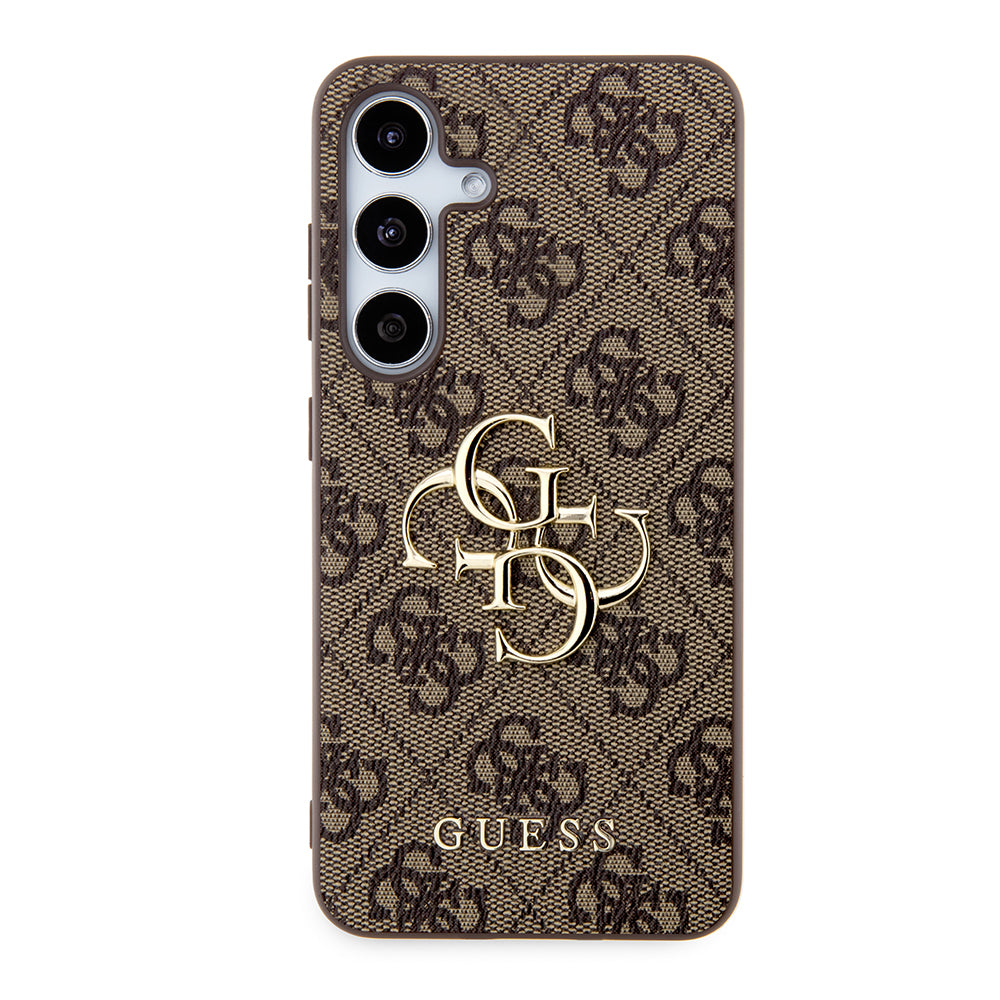 Θήκη για Samsung Galaxy S24+ S926, Guess, 4G Big Logo, Καφέ