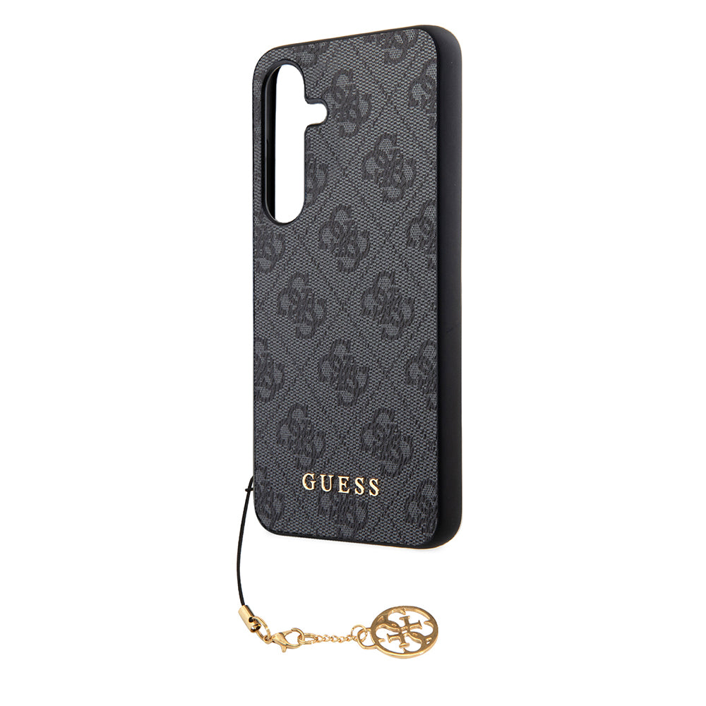 Θήκη για Samsung Galaxy S24+ S926, Guess, 4G Charm, Μαύρη
