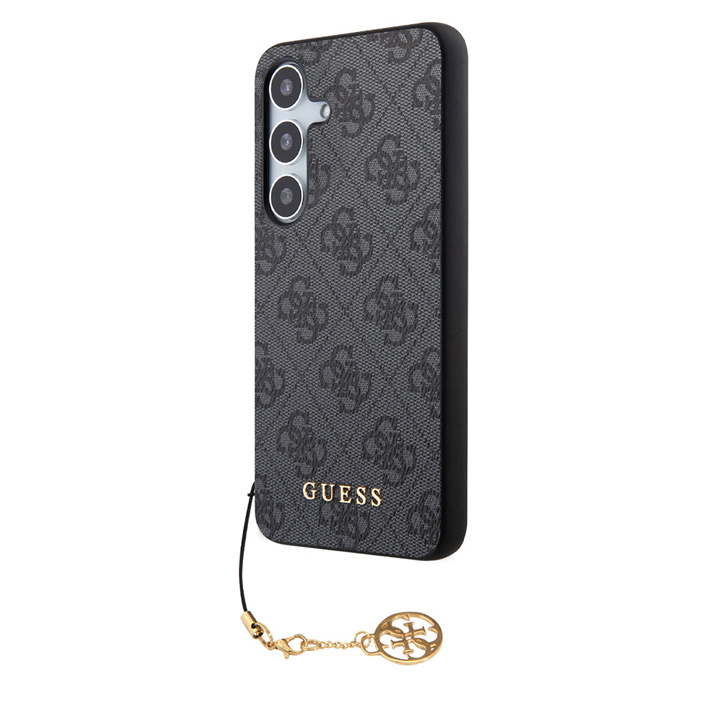 Θήκη για Samsung Galaxy S24+ S926, Guess, 4G Charm, Μαύρη
