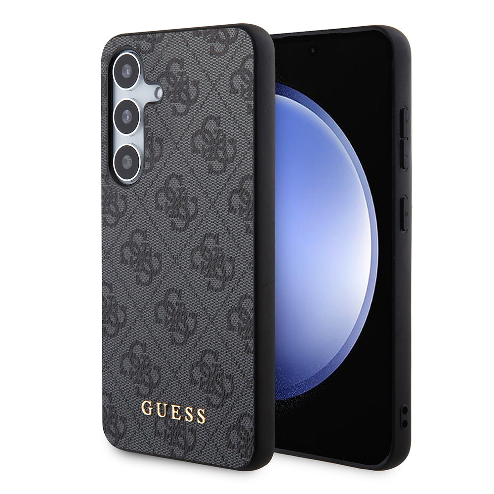 Θήκη για Samsung Galaxy S24+ S926, Guess, 4G Metal Gold Logo, Μαύρη