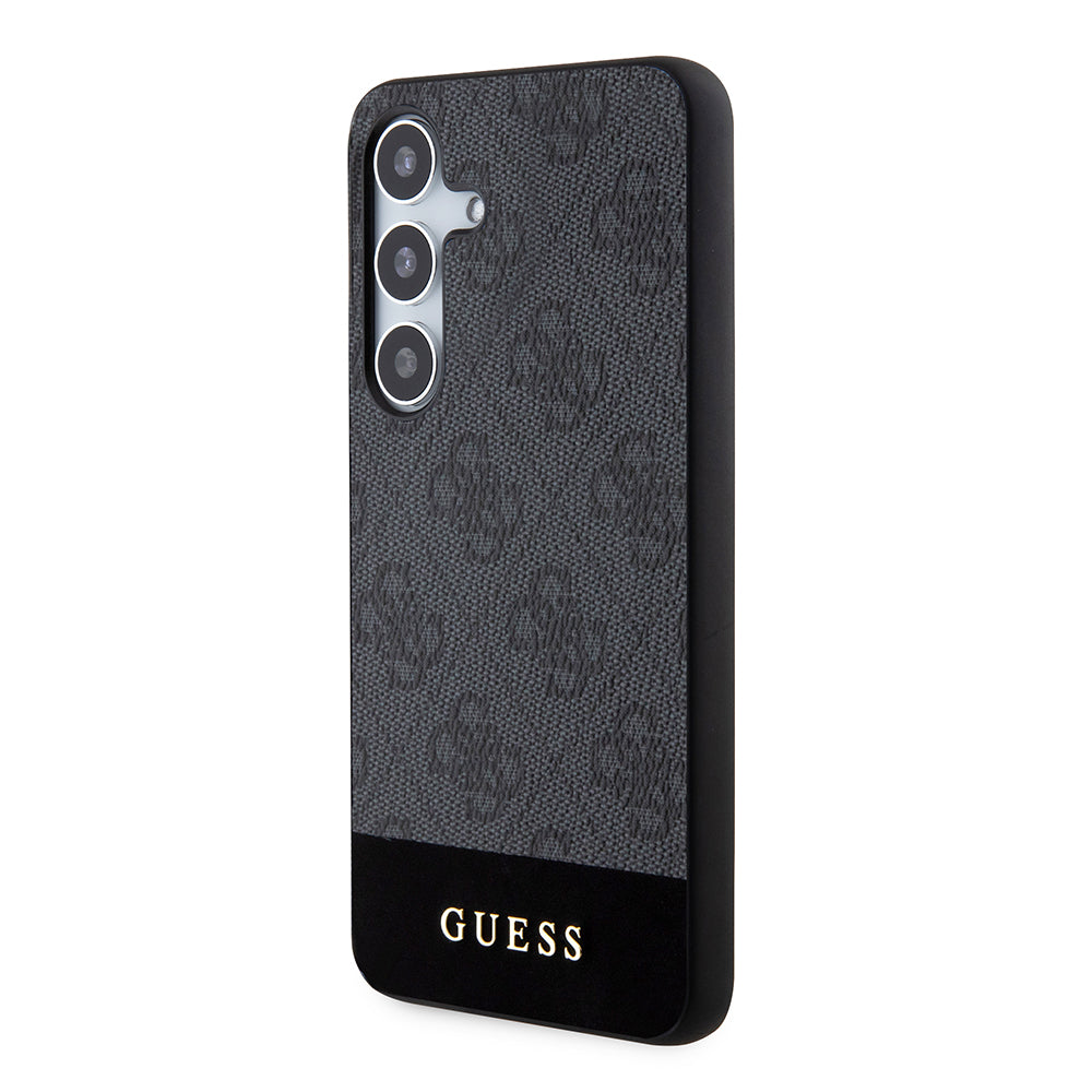 Θήκη για Samsung Galaxy S24+ S926, Guess, 4G Stripe, Μαύρη