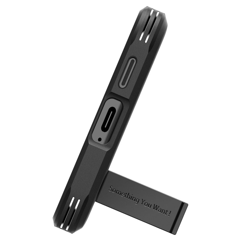 Case for Samsung Galaxy S24+ S926, Spigen, Tough Armor, Black ACS07332