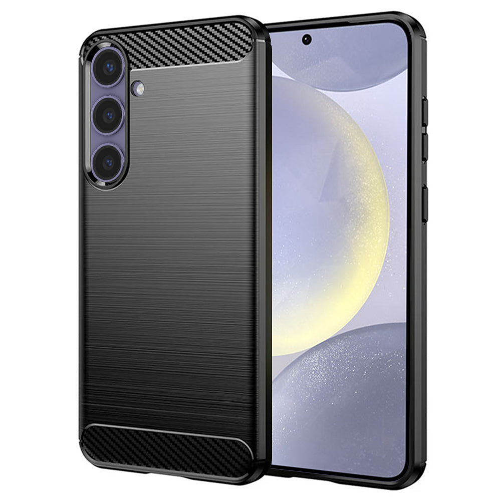 Θήκη για Samsung Galaxy S24+ S926, Techsuit, Carbon, Μαύρο
