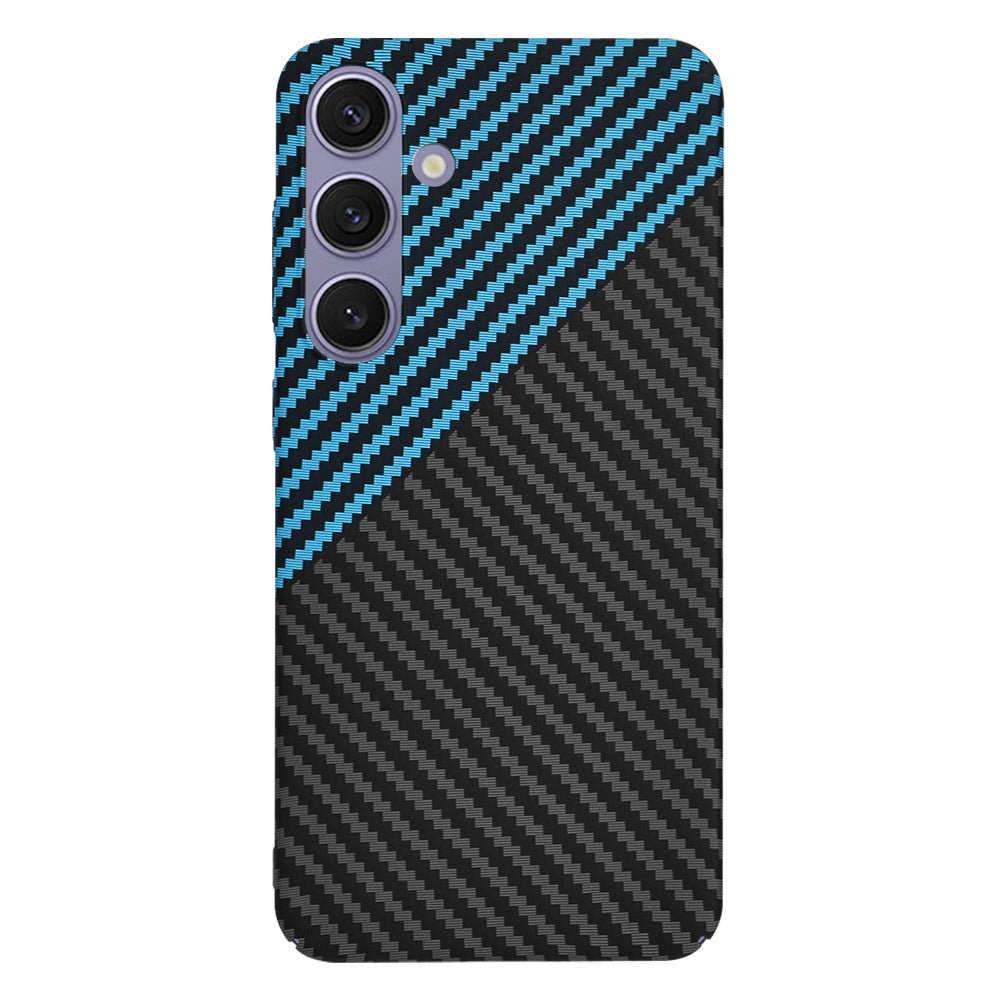 Θήκη για Samsung Galaxy S24+ S926, Techsuit, Carbonite FiberShell, Μαύρο Μπλε