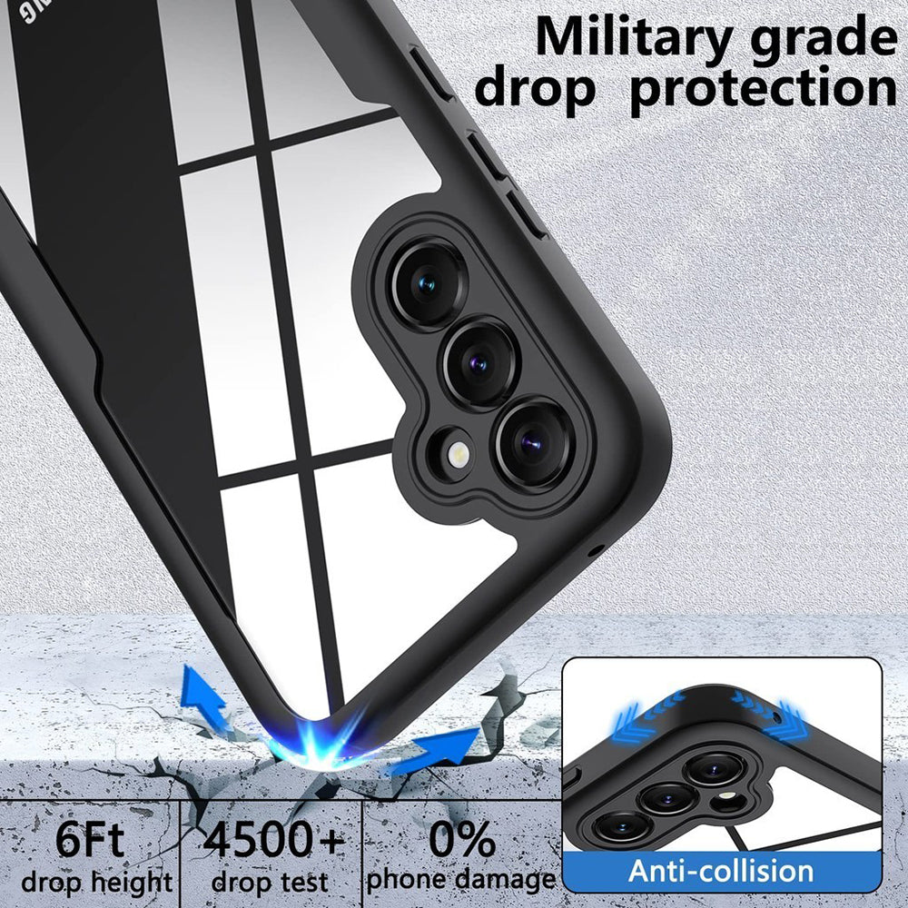 Θήκη για Samsung Galaxy S24 S921, Techsuit, ColorVerse 360, Μαύρο