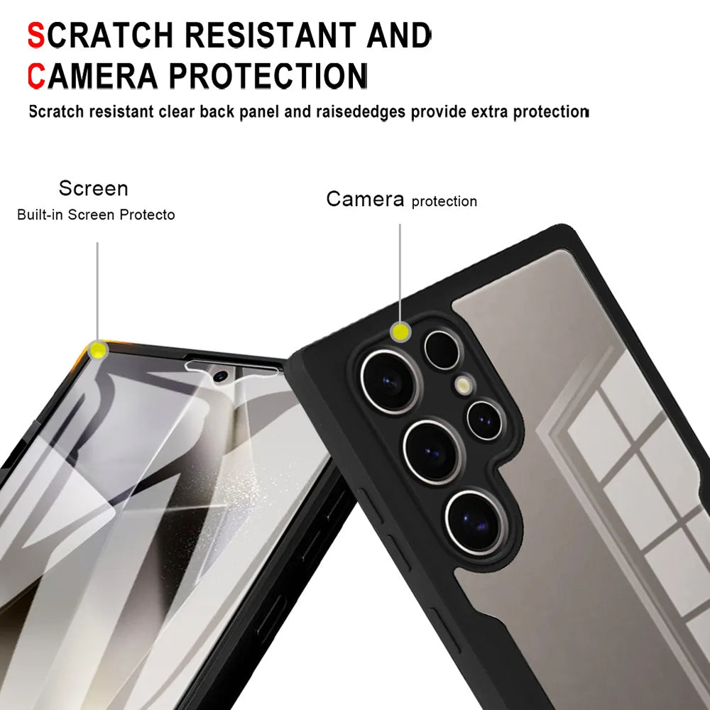 Θήκη για Samsung Galaxy S24 Ultra S928, Techsuit, ColorVerse 360, Μαύρο