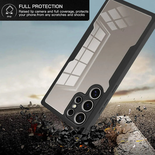 Θήκη για Samsung Galaxy S24 Ultra S928, Techsuit, ColorVerse 360, Μαύρο