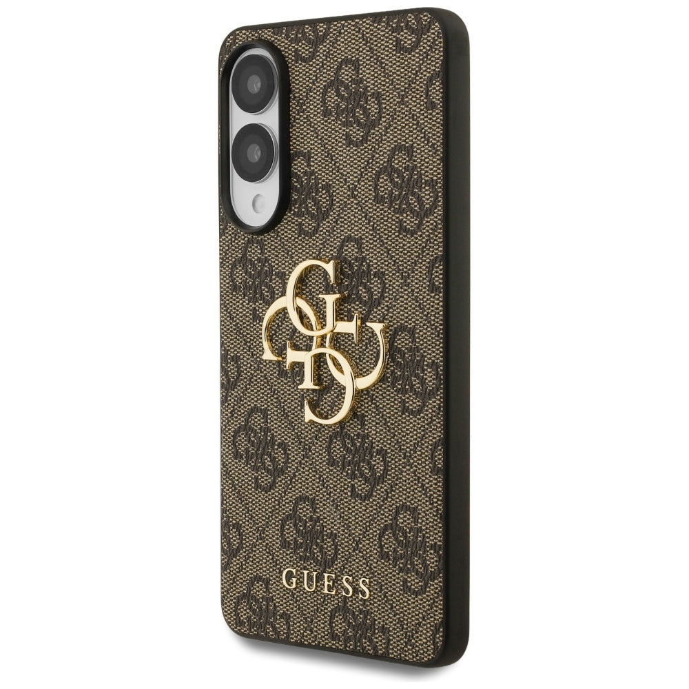 Case for Samsung Galaxy S25 Edge S937, Guess, Big 4G Logo Classic, Brown