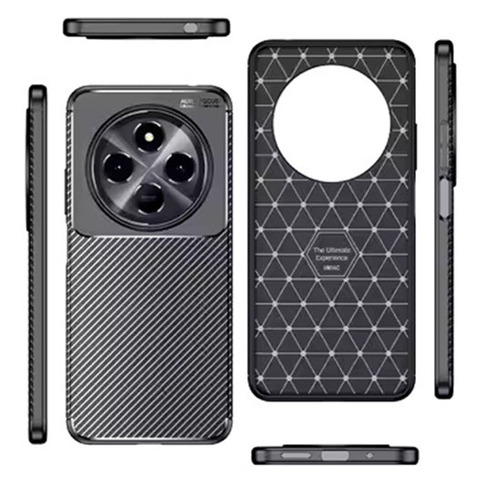 Θήκη για Samsung Galaxy S25 Edge S937, Techsuit, CarbonFiber, Μαύρο
