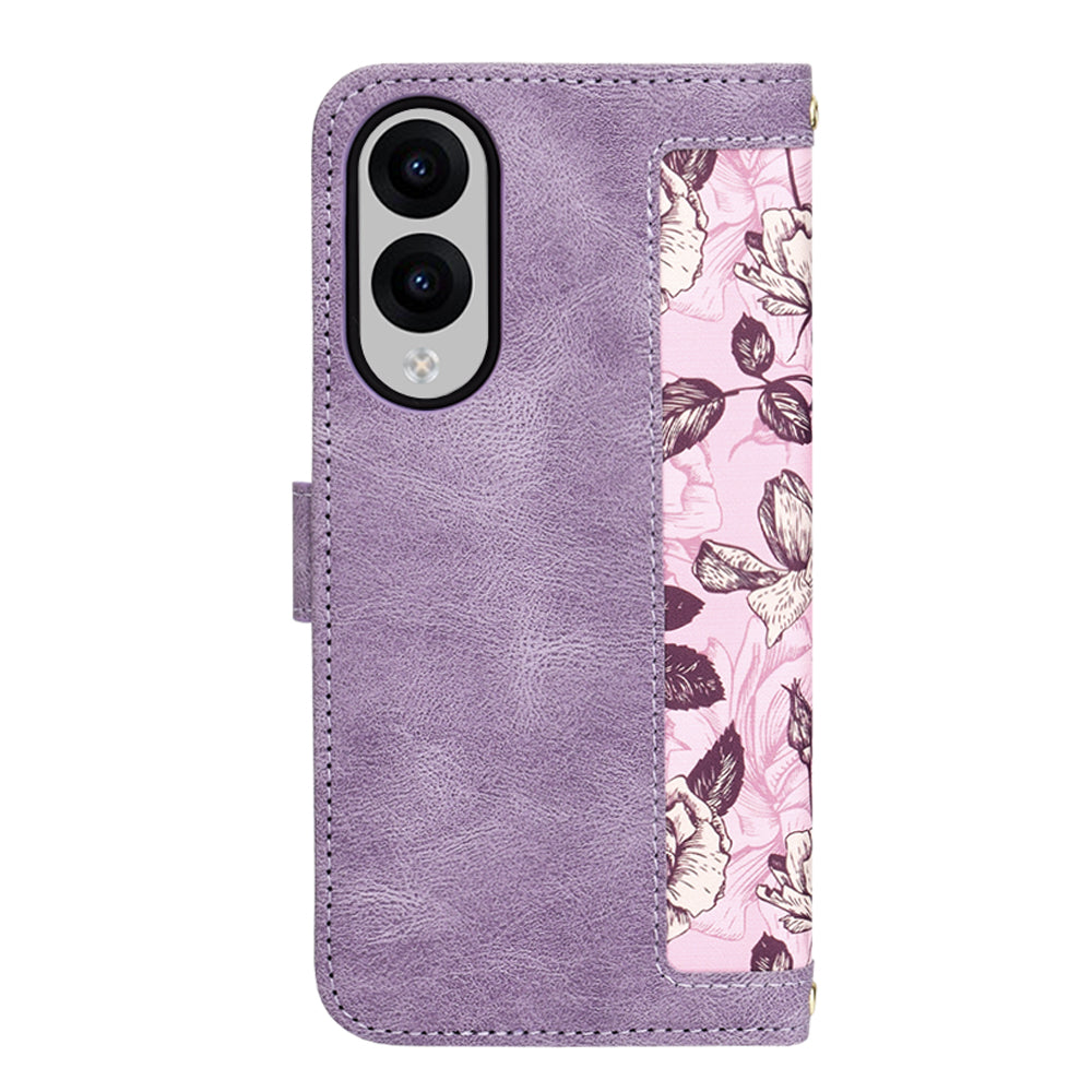 Θήκη για Samsung Galaxy S25 Edge S937, Techsuit, FlipCraft, Μωβ