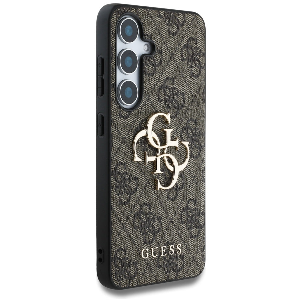 Θήκη για Samsung Galaxy S25 S931, Guess, 4G Big Logo, Καφέ