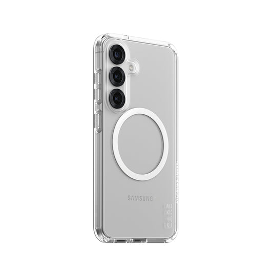 Θήκη για Samsung Galaxy S25 S931, PanzerGlass, Care Urban Combat, Διαφανής Λευκή