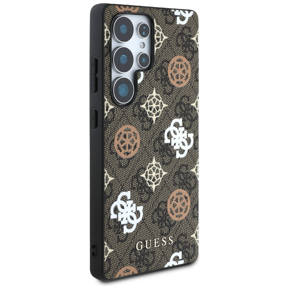 Θήκη για Samsung Galaxy S25 Ultra S938, Guess, 4G Peony, Καφέ