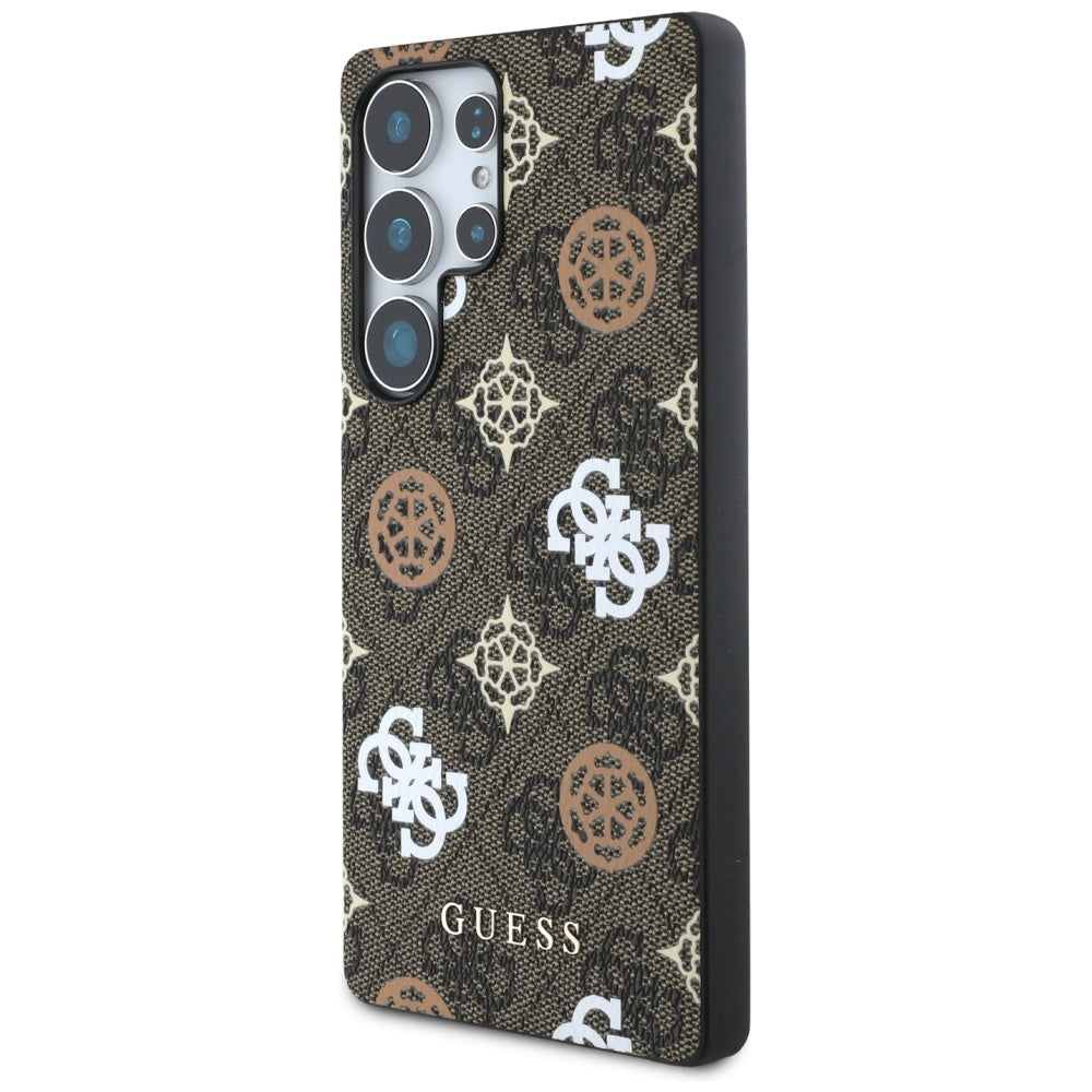 Θήκη για Samsung Galaxy S25 Ultra S938, Guess, 4G Peony, Καφέ