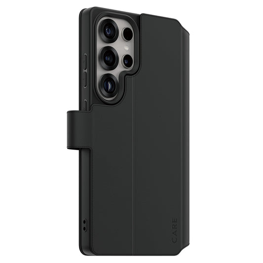 Θήκη για Samsung Galaxy S25 Ultra S938, PanzerGlass, με χαρακτηριστικό Kickstand Wallet, Μαύρη