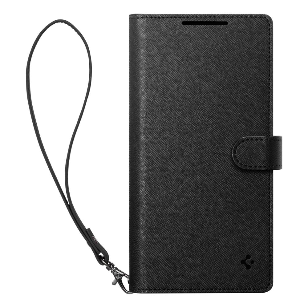 Θήκη για Samsung Galaxy S25 Ultra S938, Spigen, Wallet S, Μαύρη ACS09124