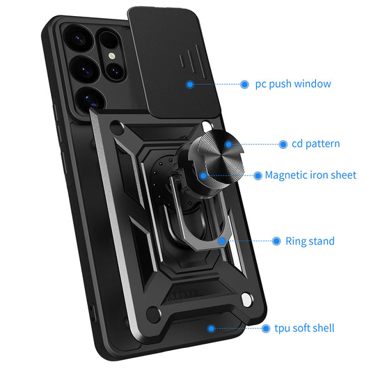 Θήκη για Samsung Galaxy S25 Ultra S938, Techsuit, CamShield, Πράσινο