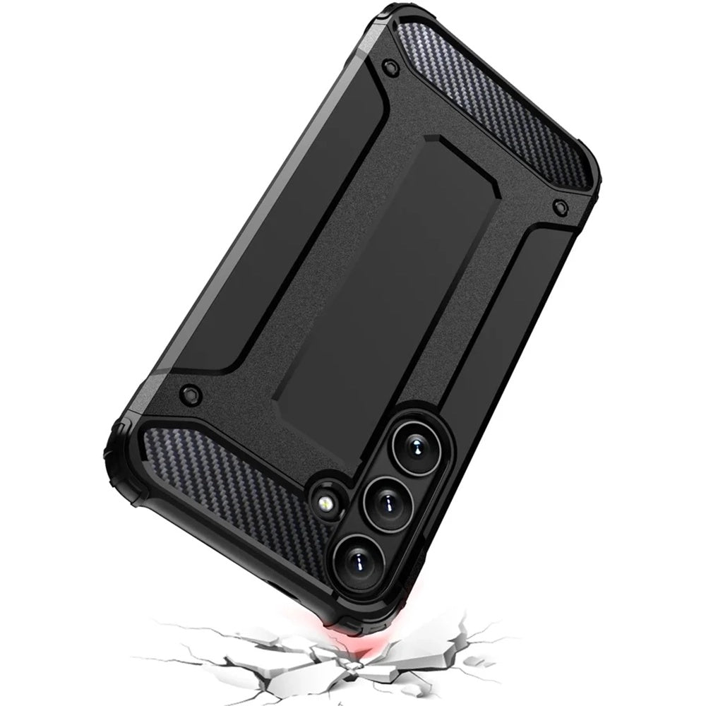Θήκη για Samsung Galaxy S25 Ultra S938, Techsuit, Hybrid Armor, Μαύρη