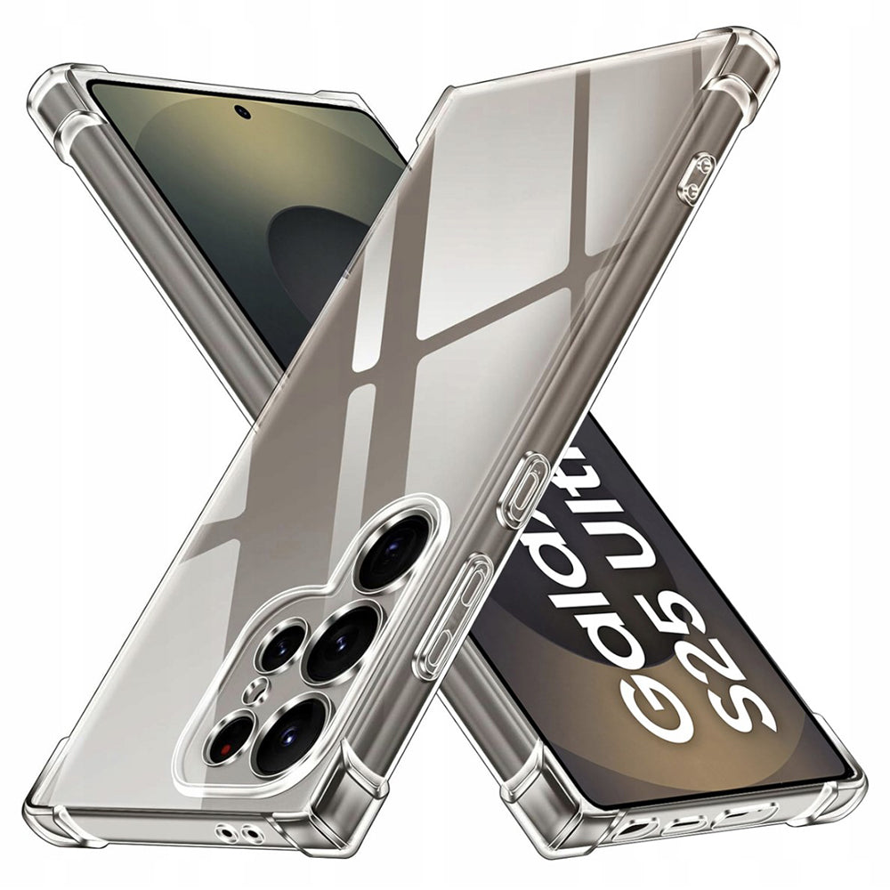 Θήκη για Samsung Galaxy S25 Ultra S938, Techsuit, Ανθεκτική σε Κρούσεις Διαφανής, Διάφανη