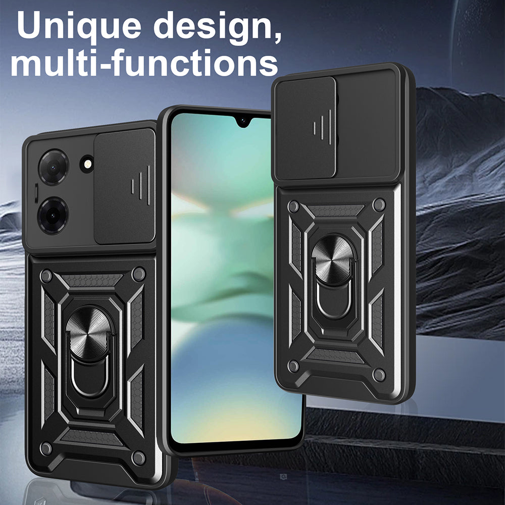 Θήκη για Samsung Galaxy S26 FE S741 / S25 FE, Techsuit, CamShield, Μαύρη