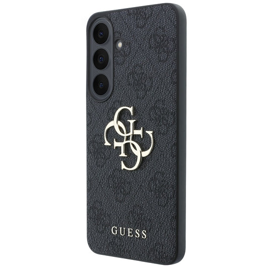 Case for Samsung Galaxy S26 FE S741, Guess, 4G Metal Logo, Black