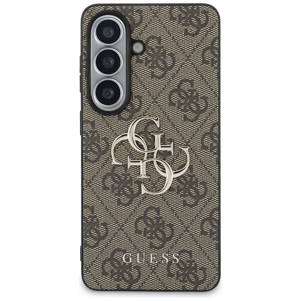 Case for Samsung Galaxy S26 S942, Guess, 4G Big Logo, Brown