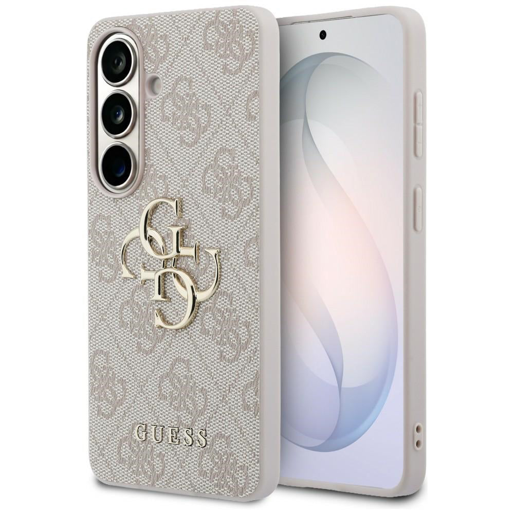 Case for Samsung Galaxy S26 S942, Guess, 4G Big Logo, Pink.