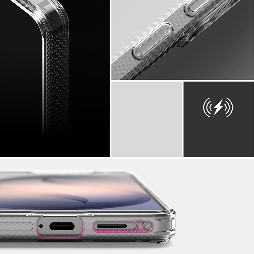 Θήκη για Samsung Galaxy S26 Plus S947, Ringke, Fusion, Ματ Διαφανής