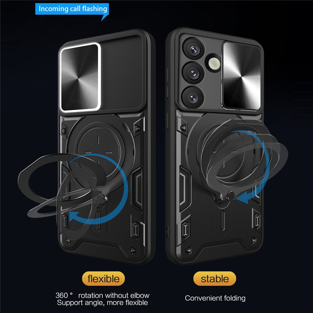Θήκη για Samsung Galaxy S26 Plus S947, Techsuit, CamGuard Pro, Κόκκινο