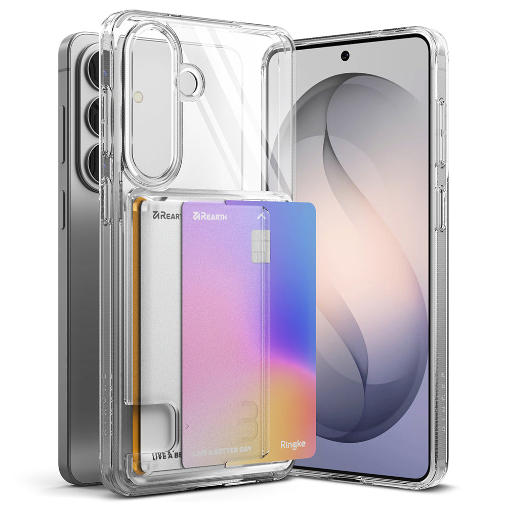 Θήκη για Samsung Galaxy S26 S942, Ringke, Fusion Card, Διάφανη