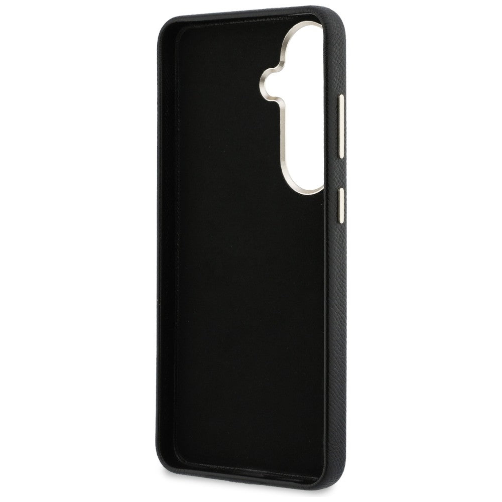 Θήκη για Samsung Galaxy S26 S942, Guess, 4G Grained Big and Classic Logo, Μαύρη