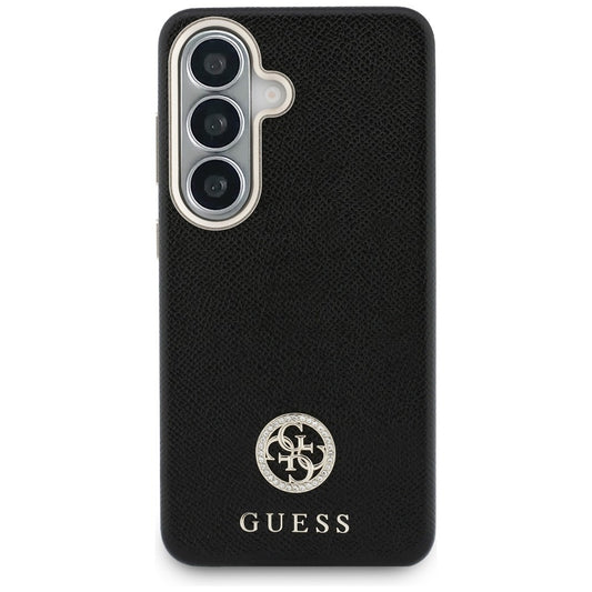 Θήκη για Samsung Galaxy S26 S942, Guess, Rhinestone Round Logo, Μαύρη