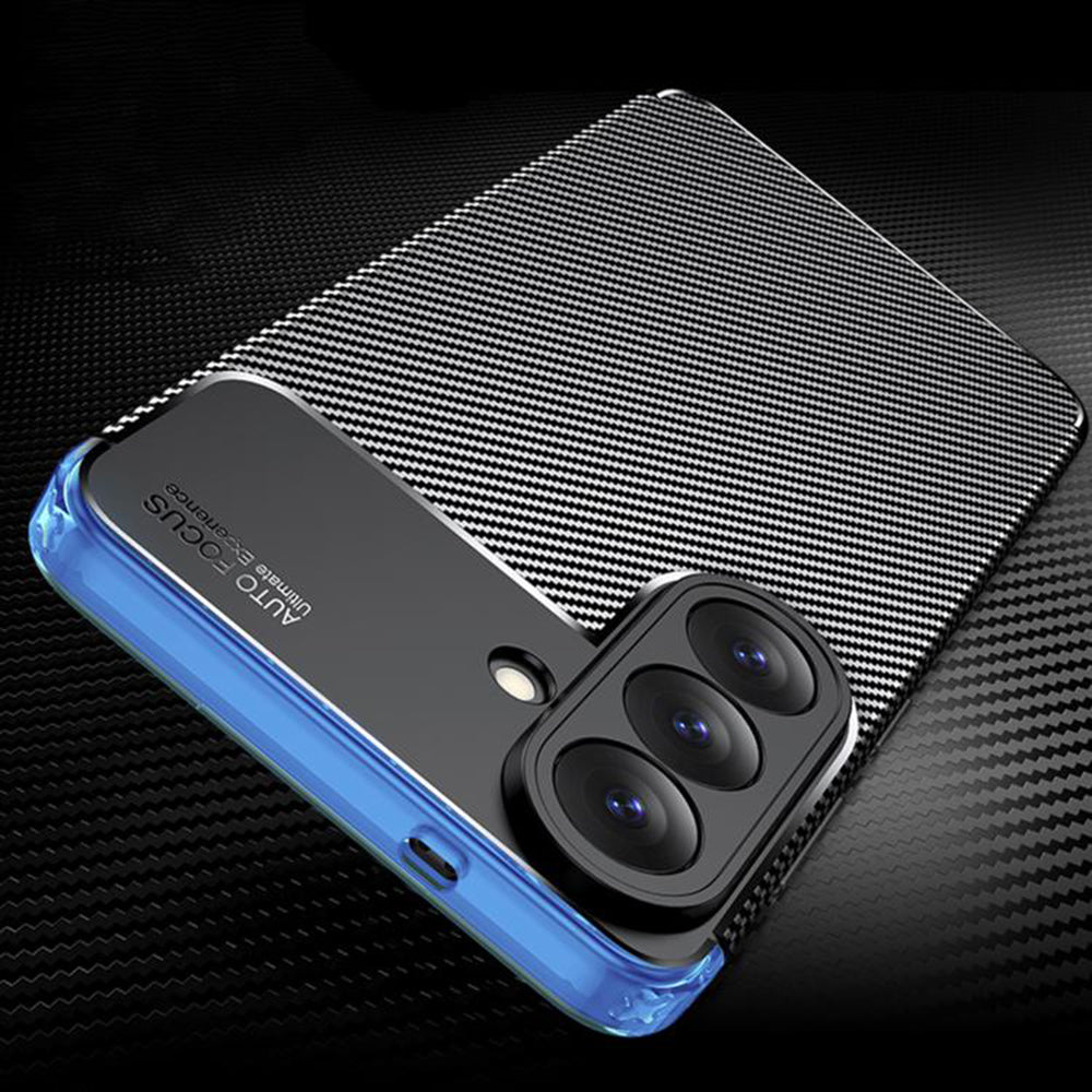 Θήκη για Samsung Galaxy S26 S942, Techsuit, CarbonFiber, Μαύρη
