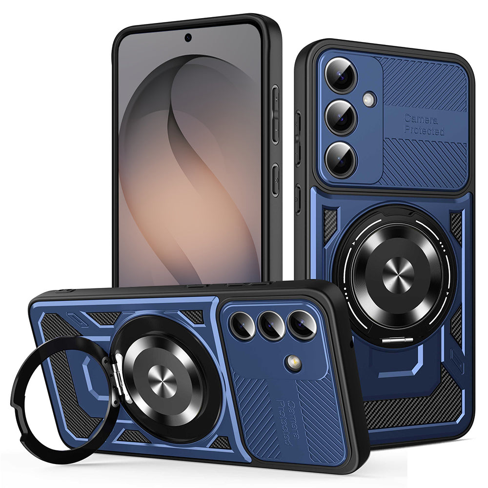 Θήκη για Samsung Galaxy S26, Techsuit, RuggedCam, Μπλε