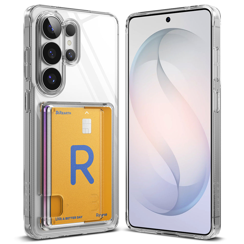 Θήκη για Samsung Galaxy S26 Ultra S948, Ringke, Fusion Card, Διάφανη